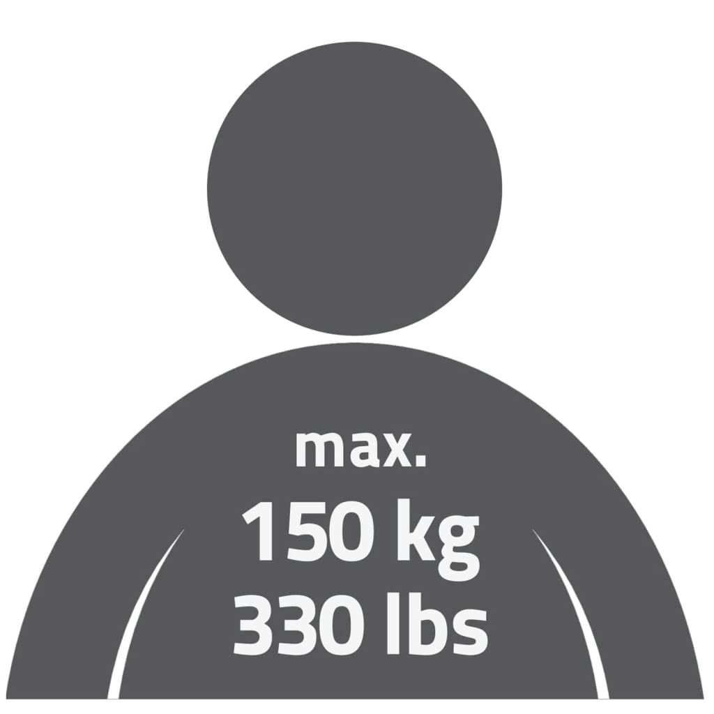 bænk til badekar 150 kg hvid A0120101