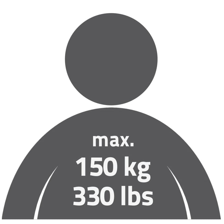 bænk til badekar 150 kg hvid A0120101