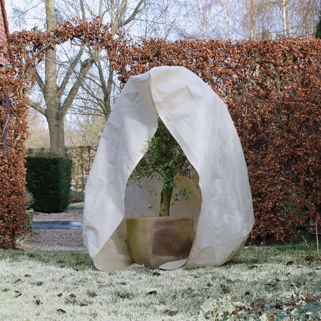 frostdækken lynlås 3x2,5x2,5 m 70 g/m² fleece beige
