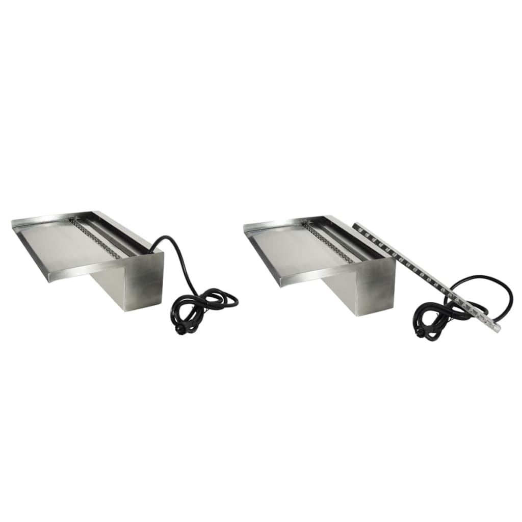 vandfald Niagara LED 30 cm sølv 1312124