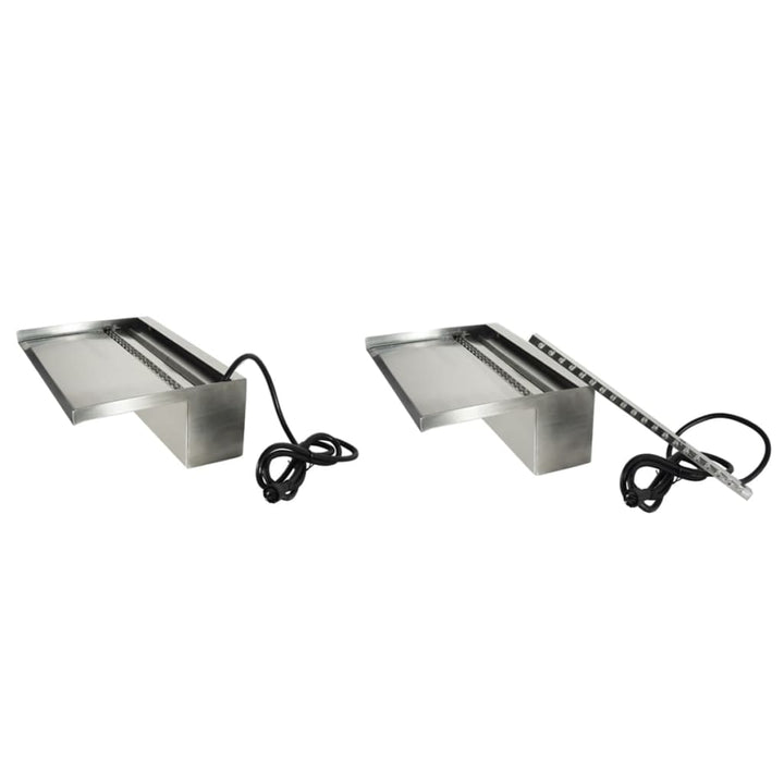 vandfald Niagara LED 30 cm sølv 1312124