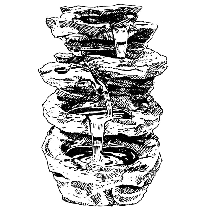 Acqua Arte vandfigurssæt Miras 42 cm
