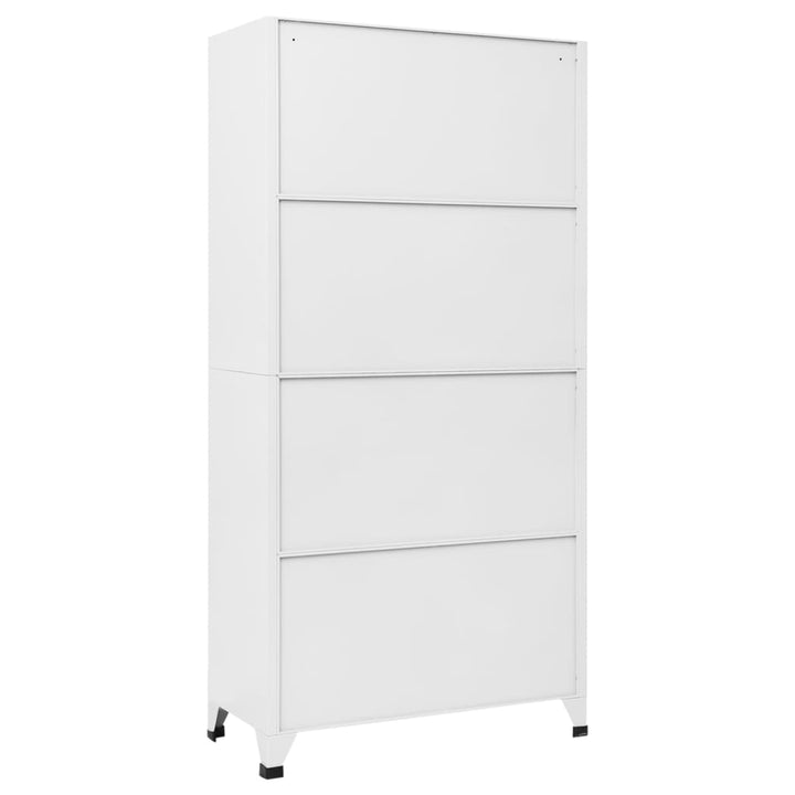 lockerskab med 9 rum 90x45x180 cm grå