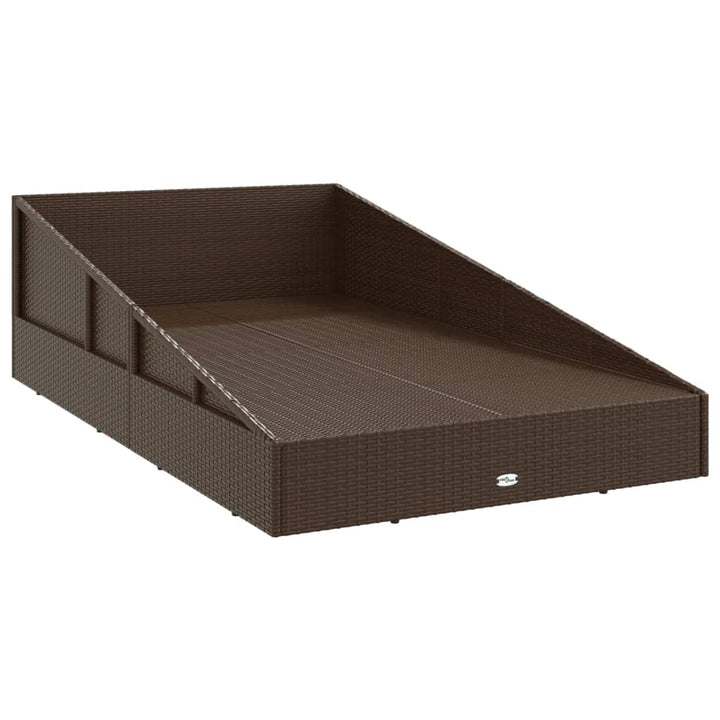 solseng 110x200 cm polyrattan brun