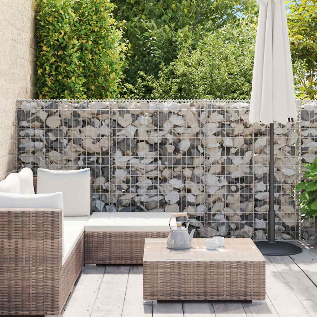 gabionkurv galvaniseret stål 300 x 30 x 100 cm