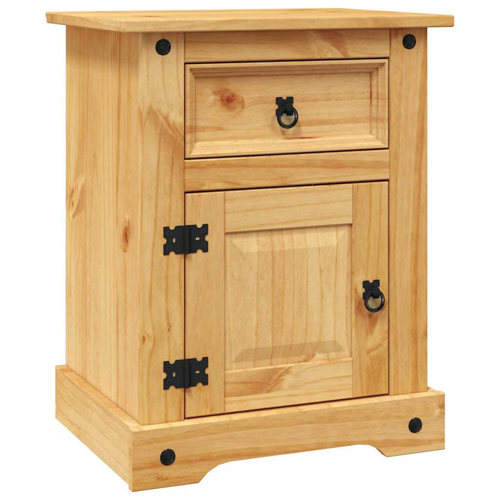 sengebord Corona-serien 53x39x66 cm mexicansk fyrretræ