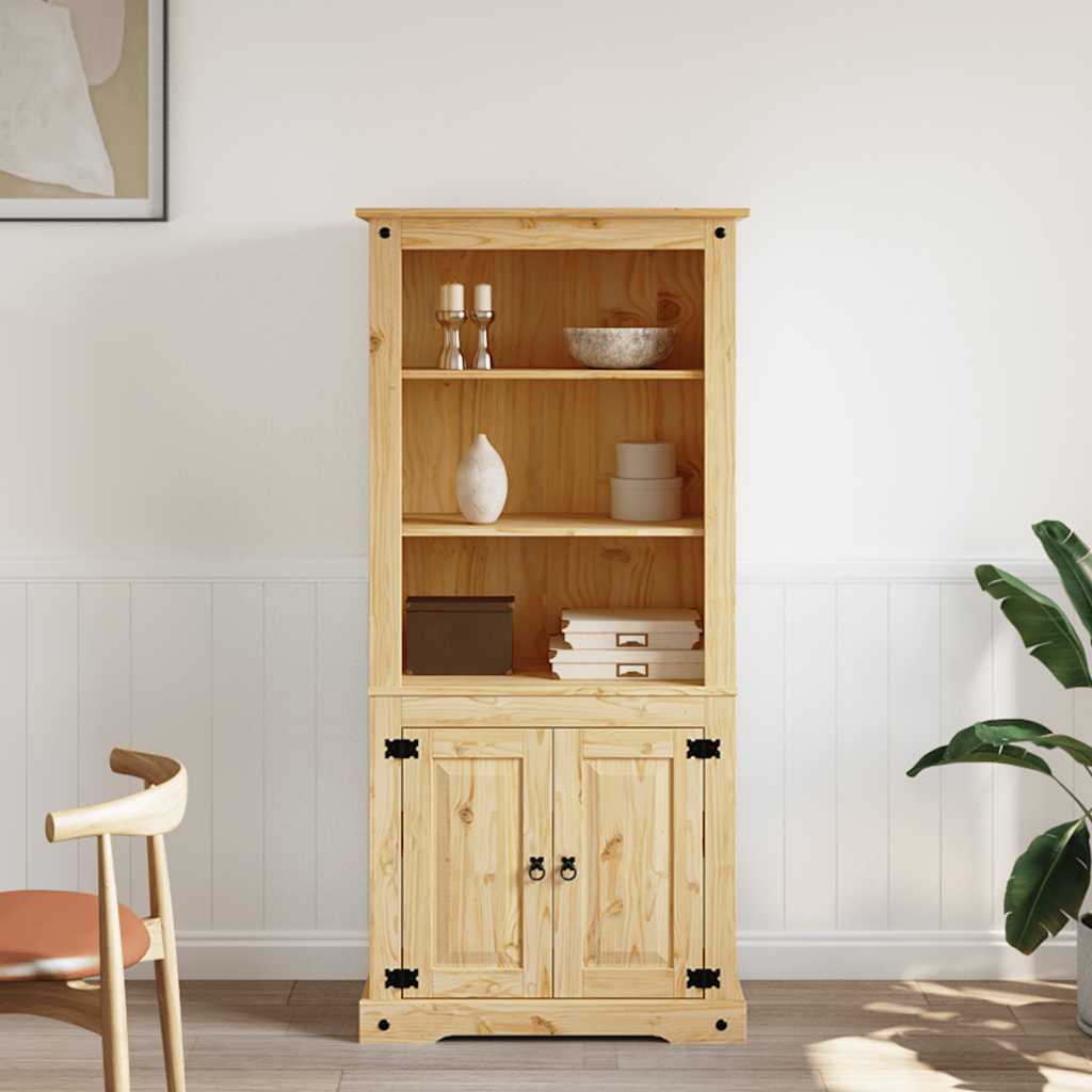 skab Corona-serien 80x40x170 cm mexicansk fyrretræ