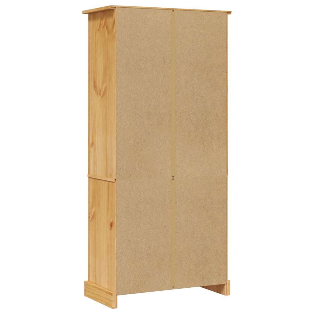 skab Corona-serien 80x40x170 cm mexicansk fyrretræ