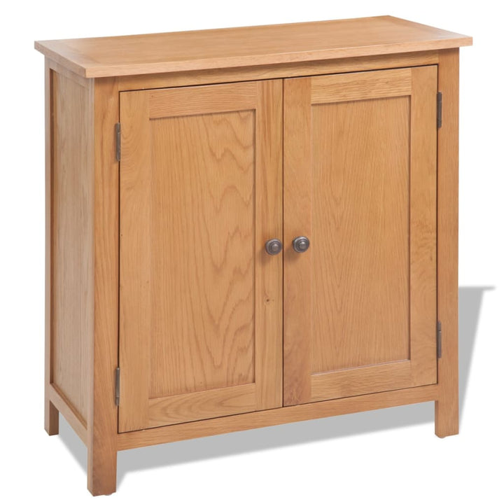 skænk 70 x 35 x 75 cm massivt egetræ