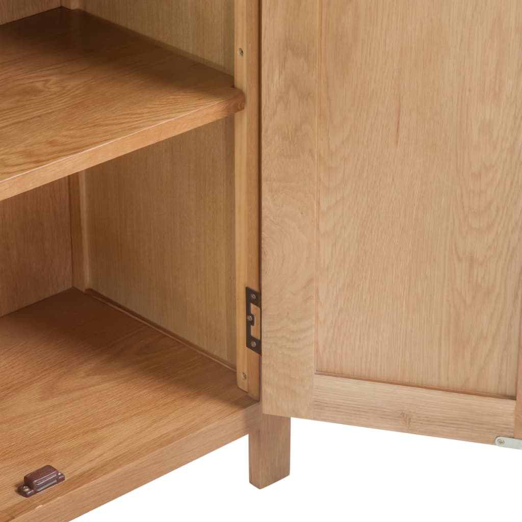 skænk 70 x 35 x 75 cm massivt egetræ