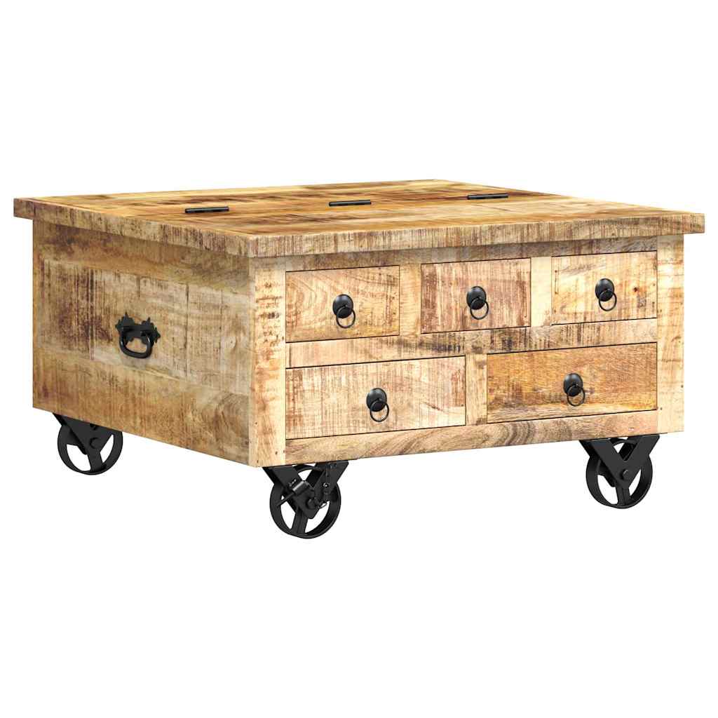 sofabord 70x70x40 cm ru mangotræ