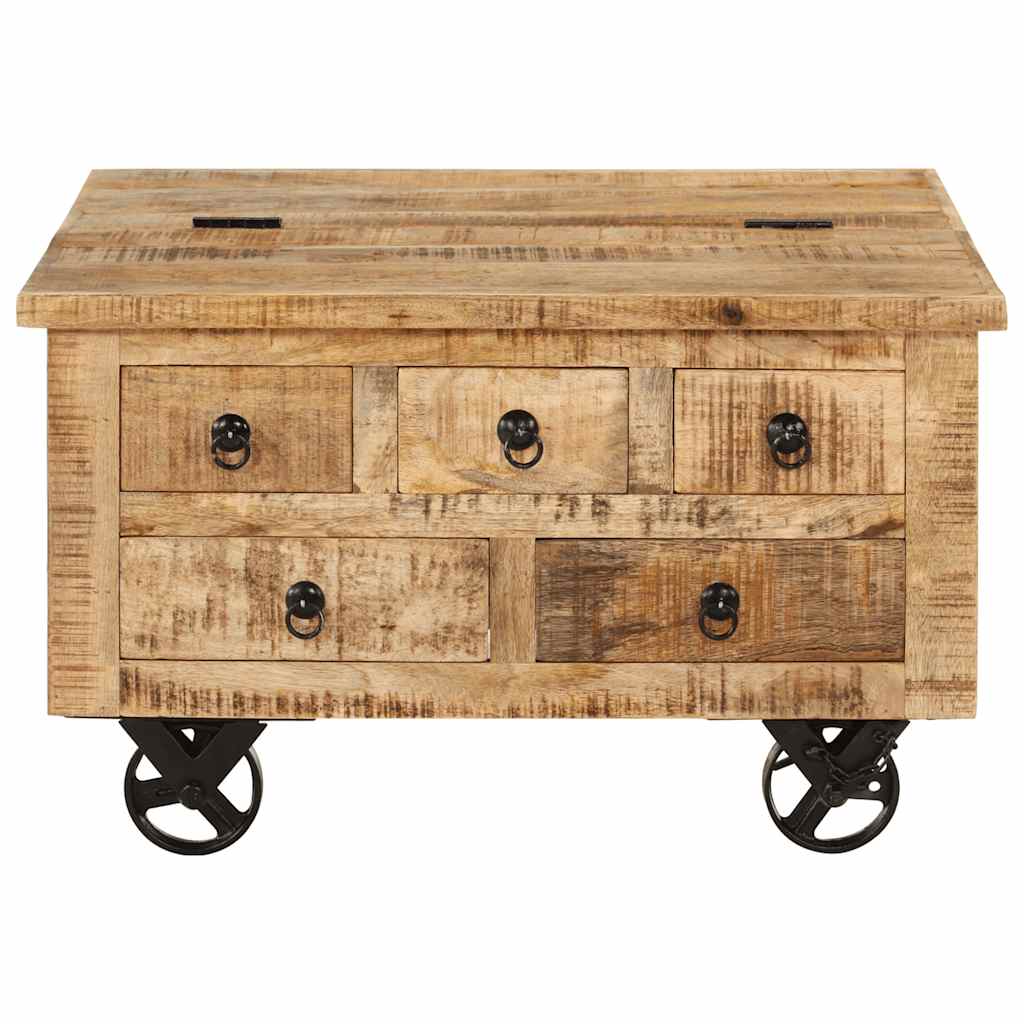 sofabord 70x70x40 cm ru mangotræ