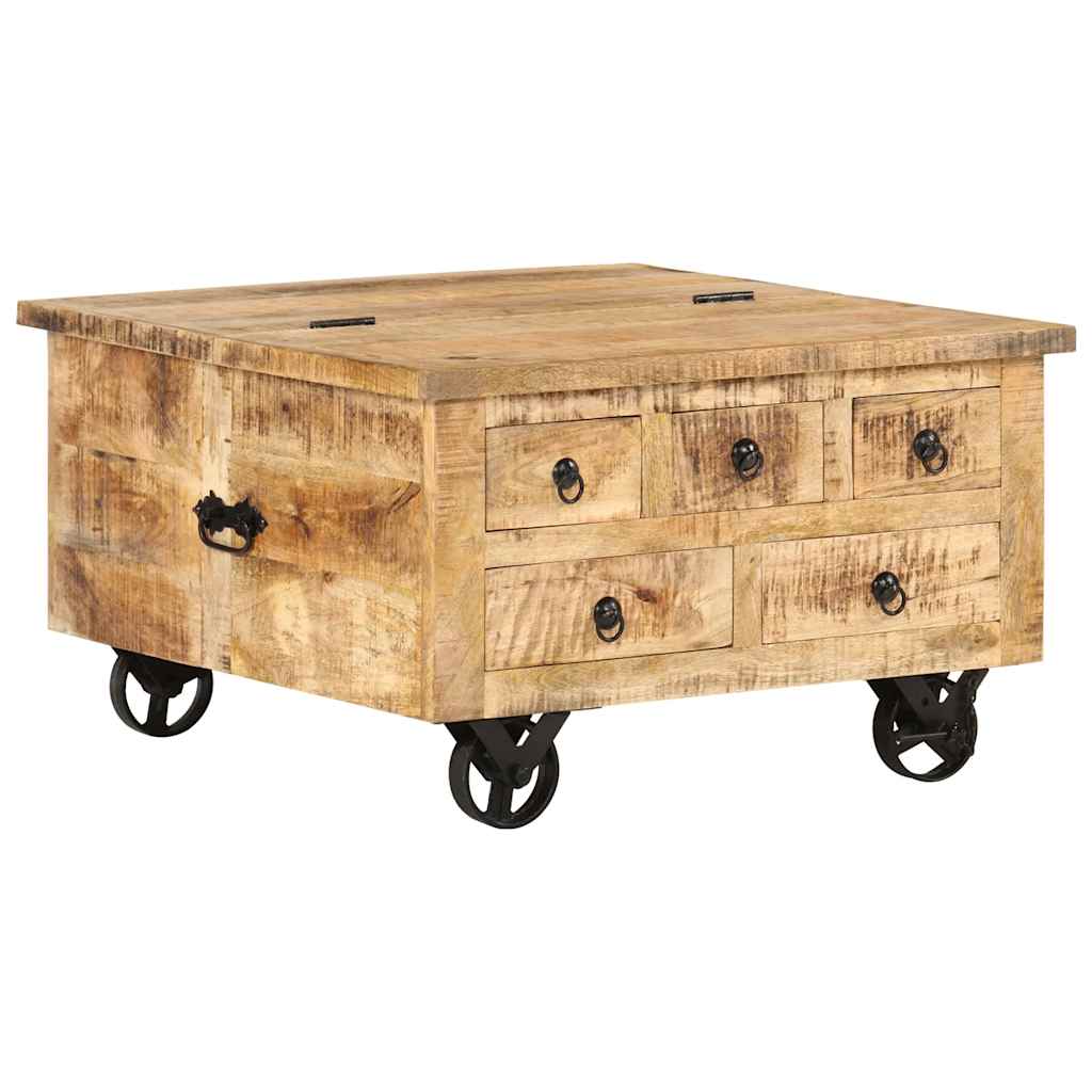 sofabord 70x70x40 cm ru mangotræ