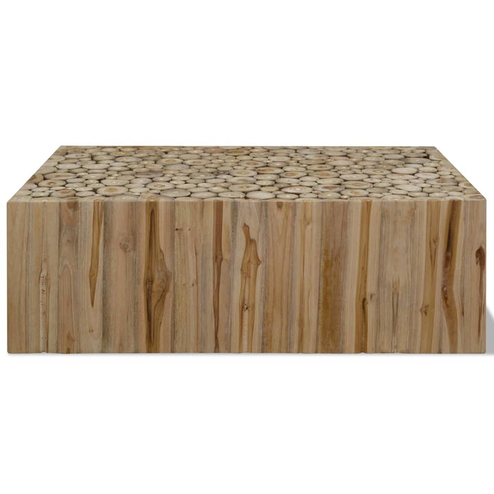 sofabord 90x50x30 cm ægte teaktræ