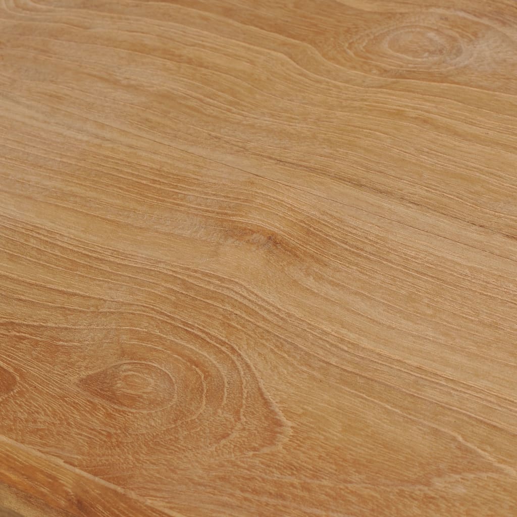 entrébænk 90x30x40 cm massivt teaktræ