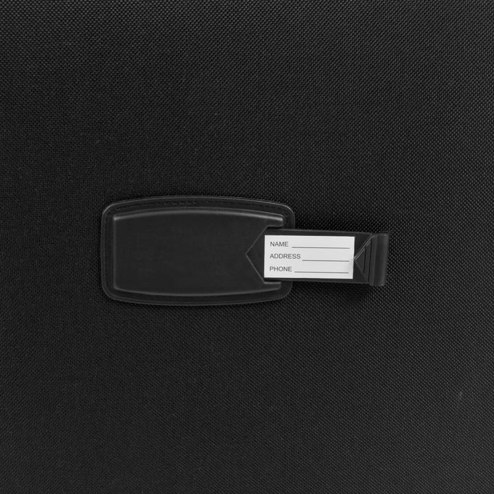 softcase-trolleysæt 3 stk. sort