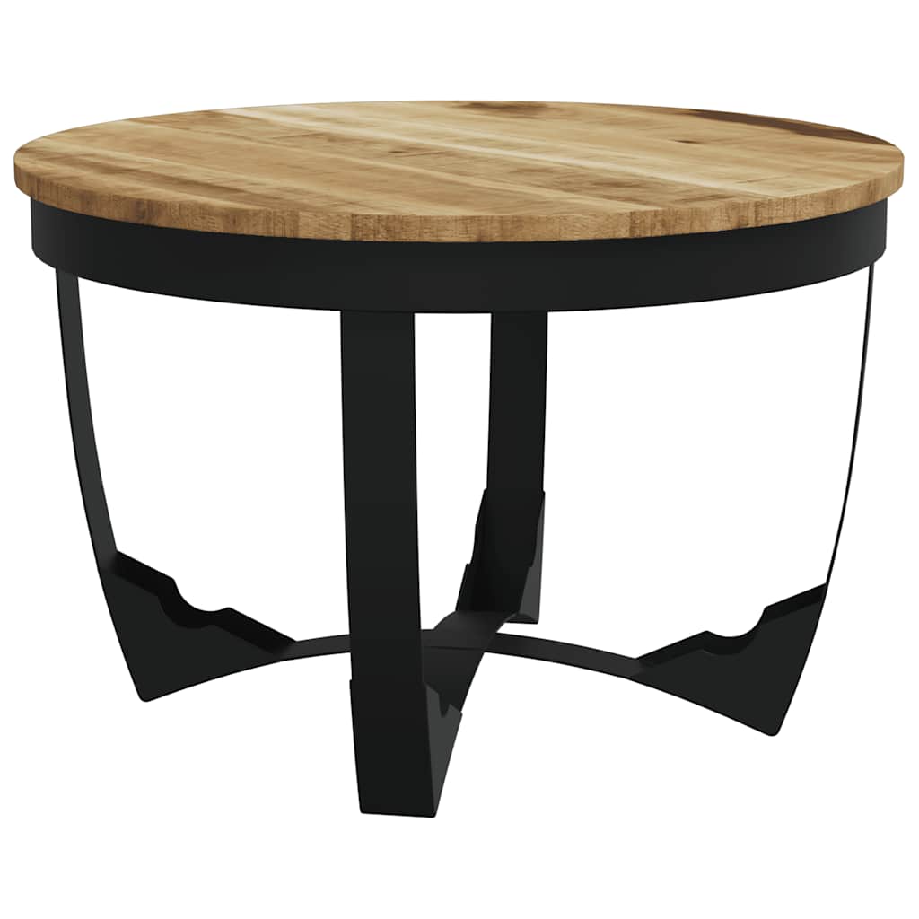 sofabord 60x40 cm massivt ru mangotræ