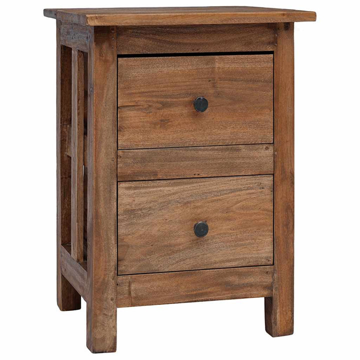 natbord 40x30x51 cm massivt mahognitræ