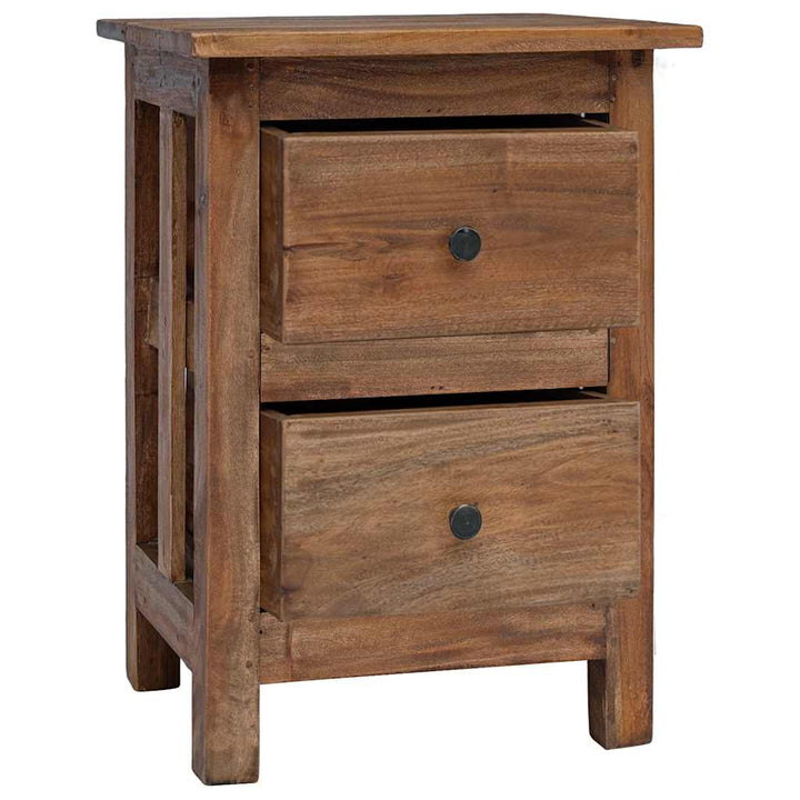 natbord 40x30x51 cm massivt mahognitræ