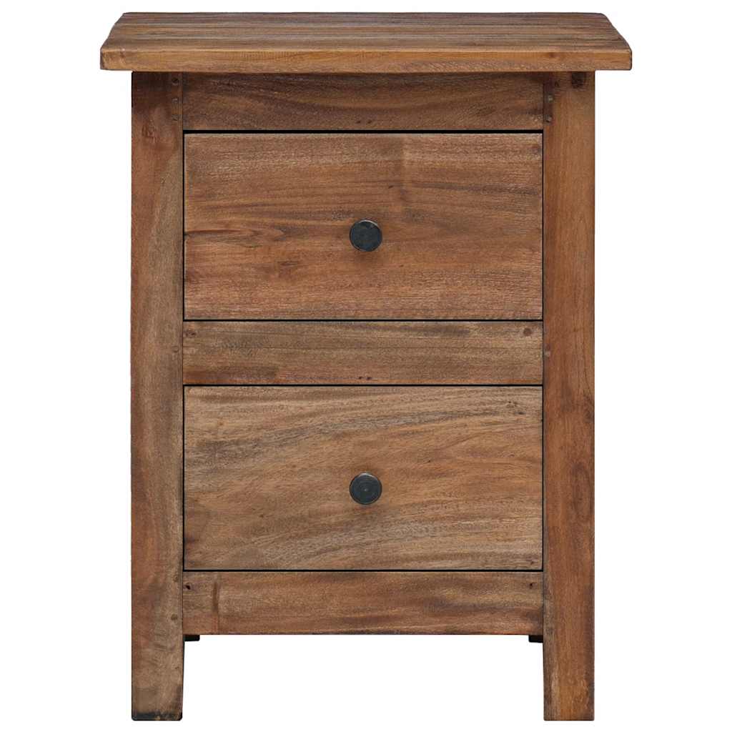 natbord 40x30x51 cm massivt mahognitræ