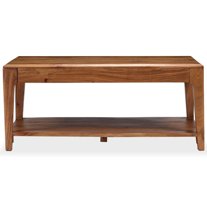 sofabord massivt træ 88 x 50 x 38 cm