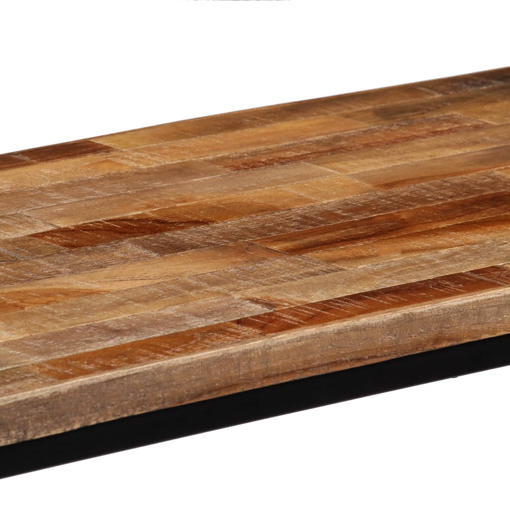 konsolbord massivt genanvendt teak 90 x 30 x 76 cm