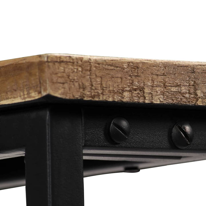 konsolbord massivt genanvendt teak 90 x 30 x 76 cm