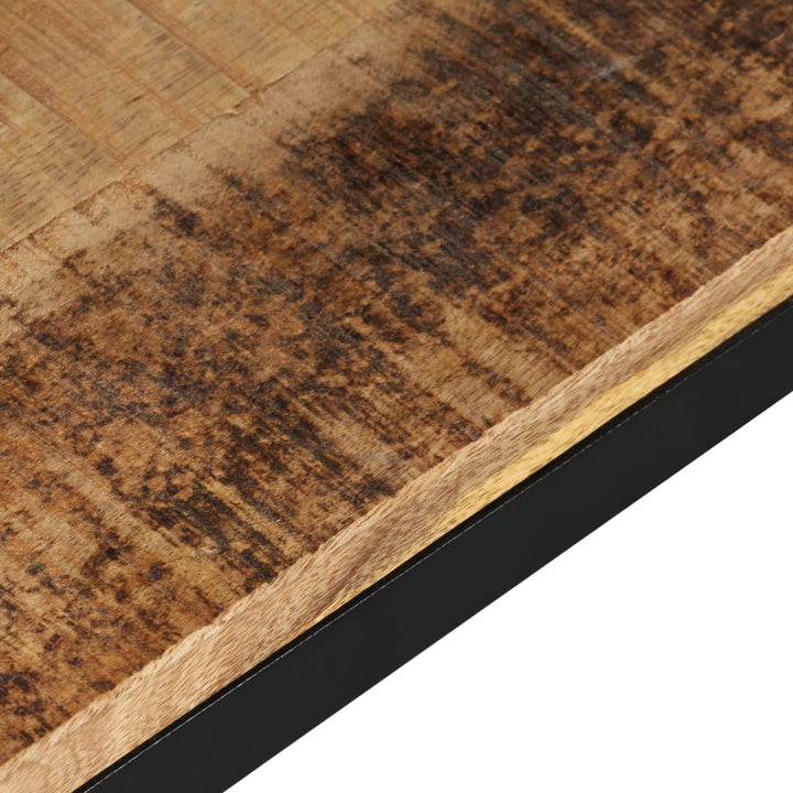 bænk i massivt mangotræ 160 x 35 x 45 cm