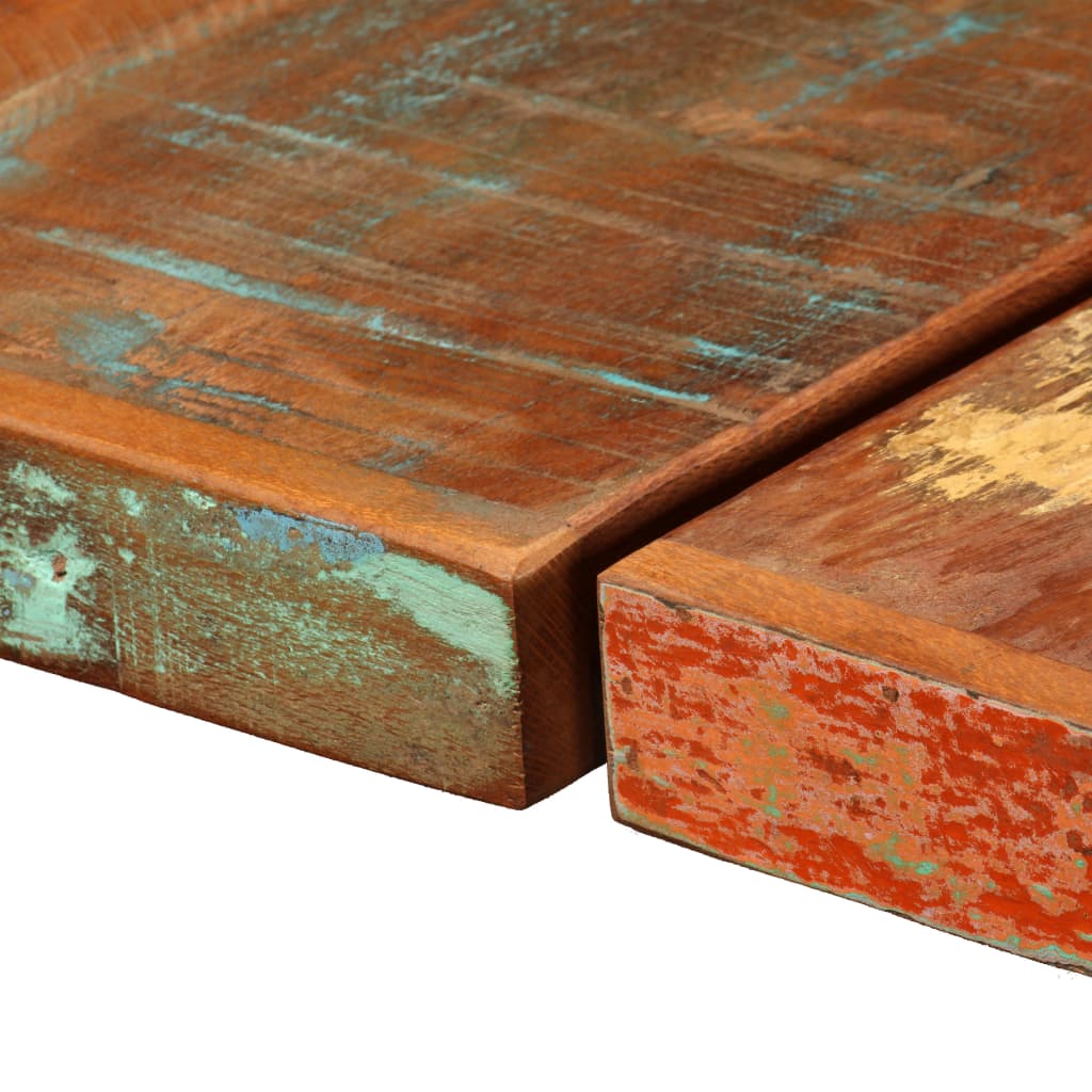 barbord 150x70x107 cm massivt genbrugstræ