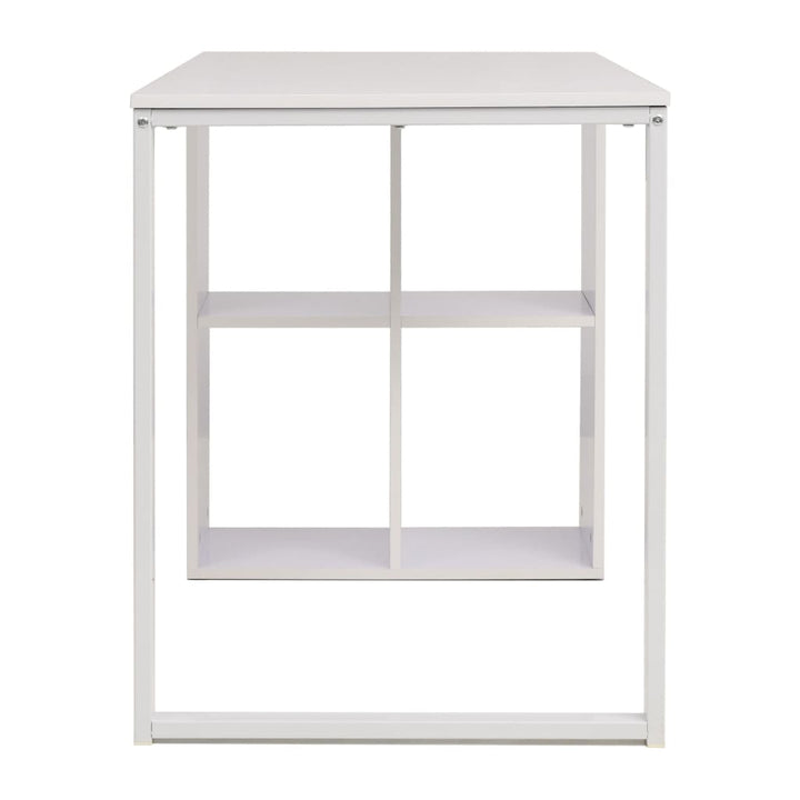 skrivebord 120x60x75 cm hvid
