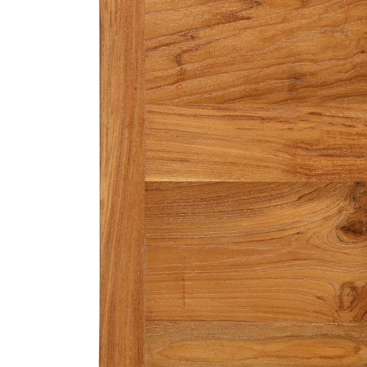 barbord 120x58x106 cm massivt genbrugsteak