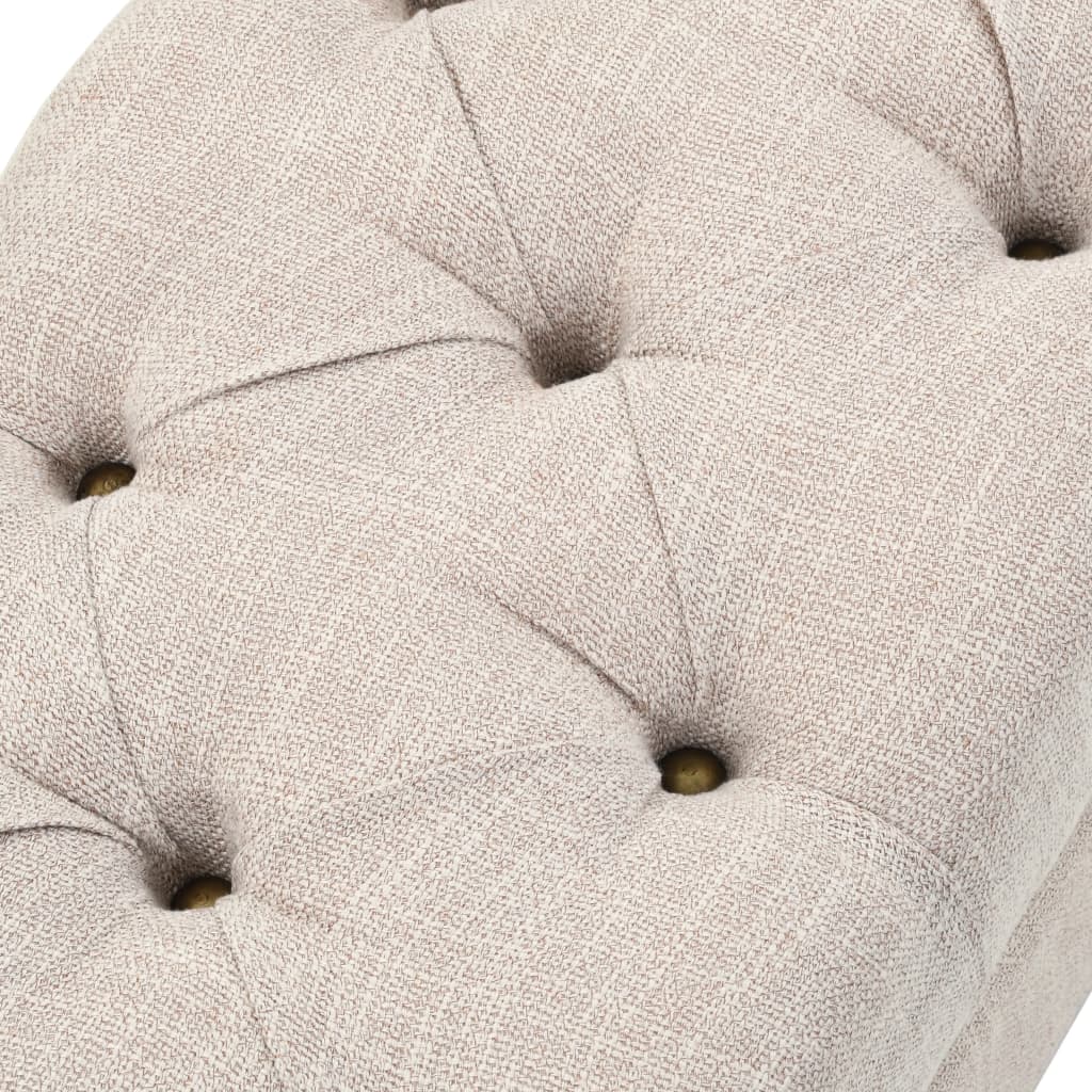 opbevaringsbænk 111x34x37 cm massivt træ og stål