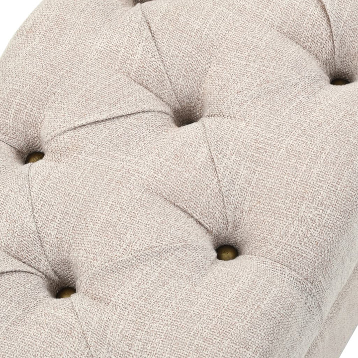 opbevaringsbænk 111x34x37 cm massivt træ og stål