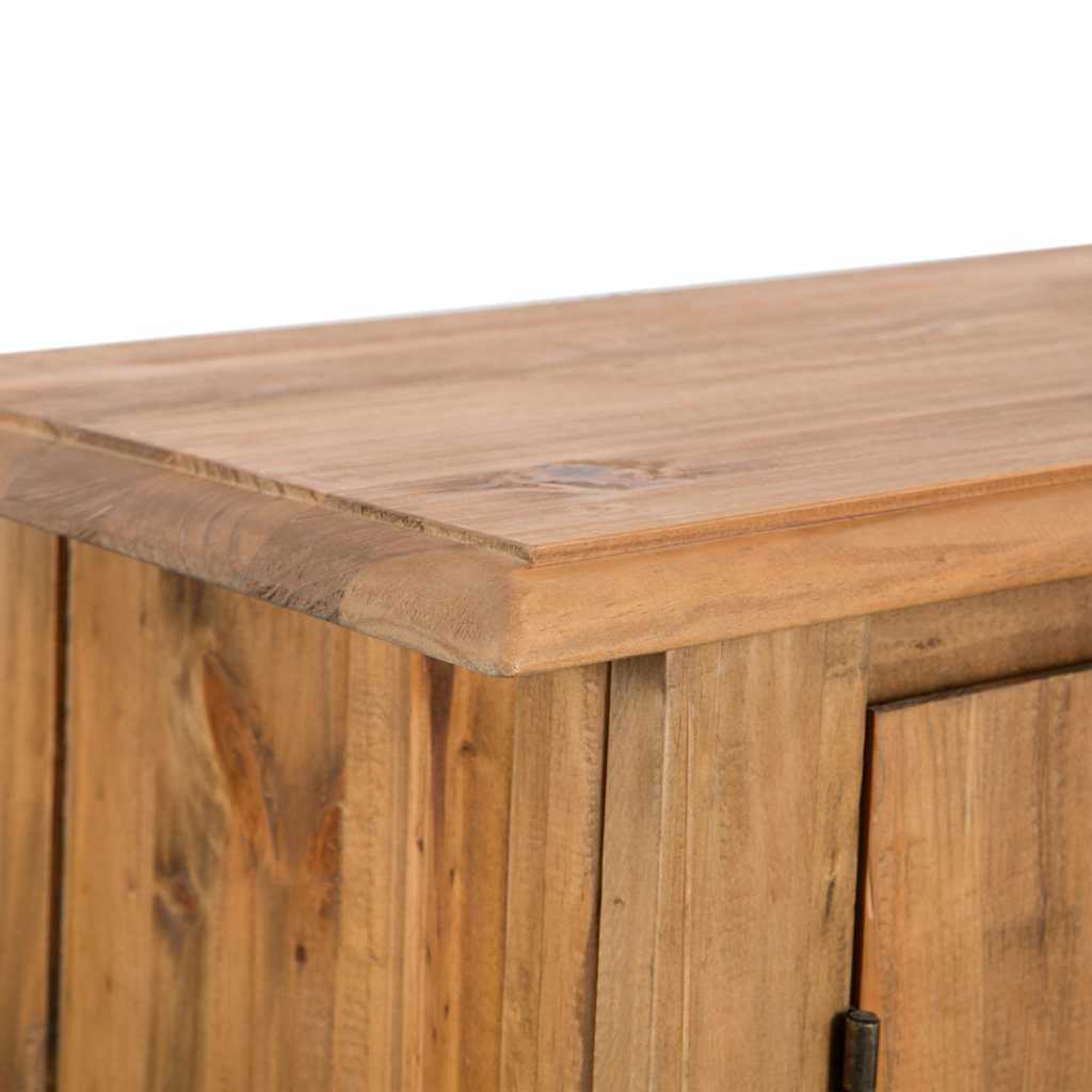 badeværelsesskab 42x23x70 cm massivt fyrretræ