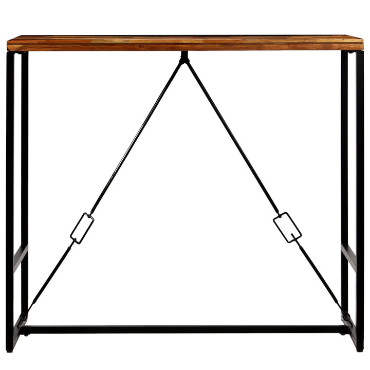 barbord 120x60x106 cm massivt genbrugstræ