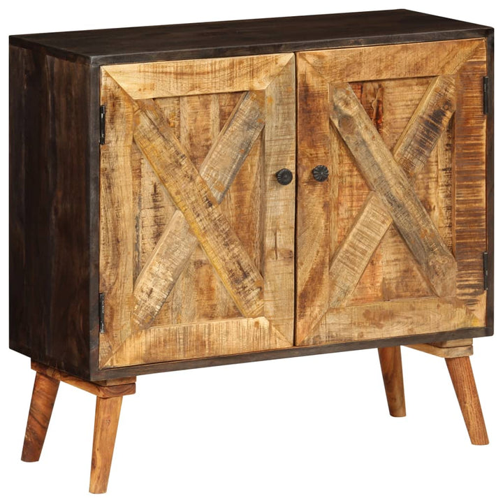 skænk i massivt mangotræ 85 x 30 x 75 cm
