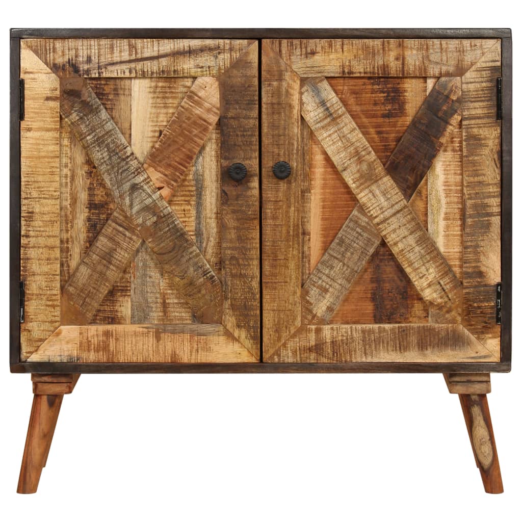 skænk i massivt mangotræ 85 x 30 x 75 cm
