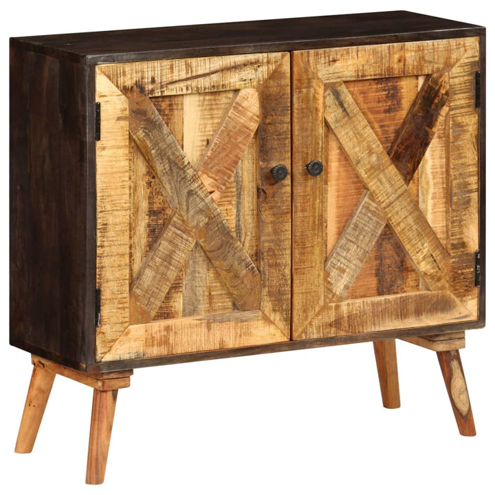 skænk i massivt mangotræ 85 x 30 x 75 cm