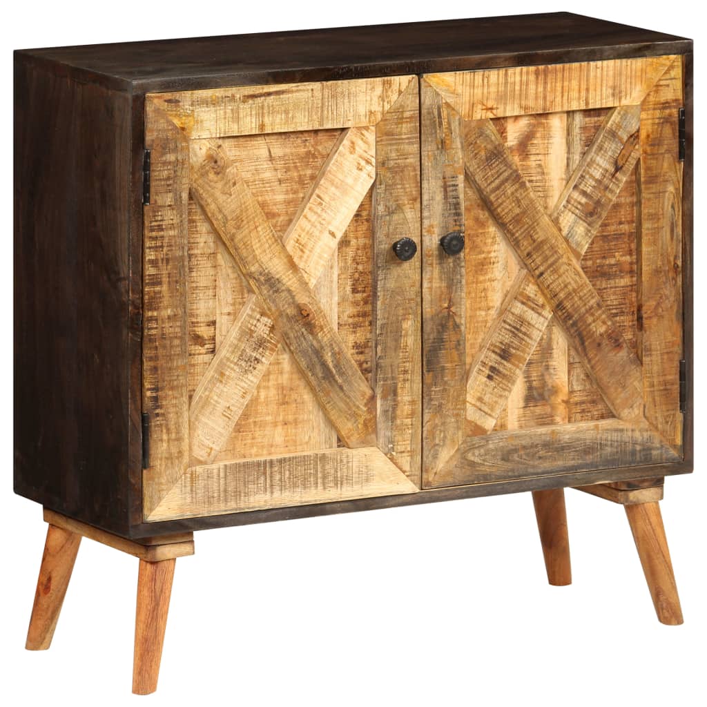 skænk i massivt mangotræ 85 x 30 x 75 cm