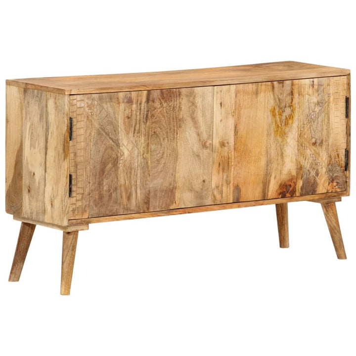 skænk 110x30x60 cm massivt mangotræ