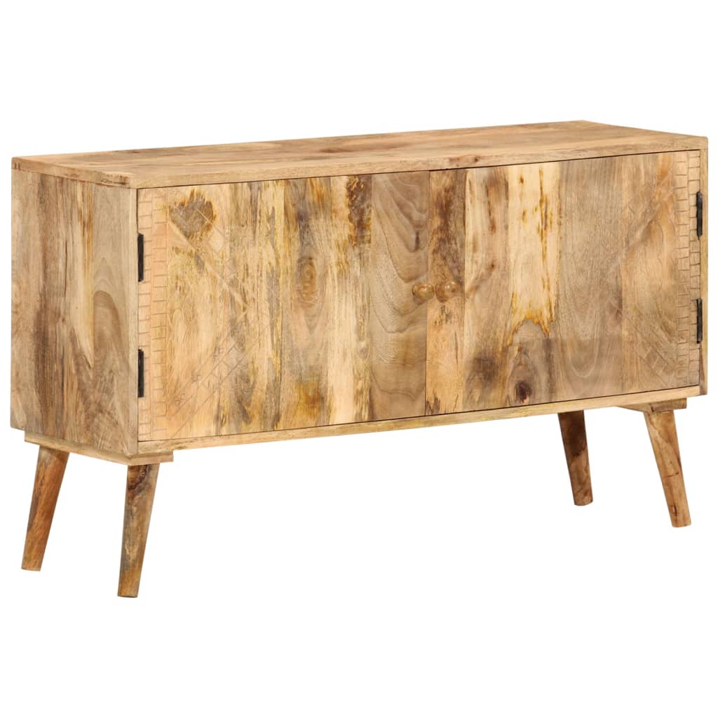 skænk 110x30x60 cm massivt mangotræ