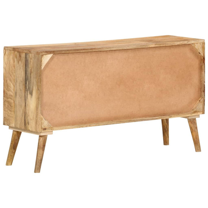 skænk 110x30x60 cm massivt mangotræ