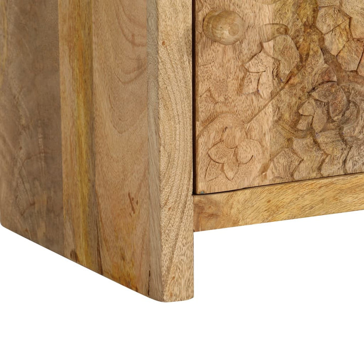 sengebord 40x30x50 cm massivt mangotræ