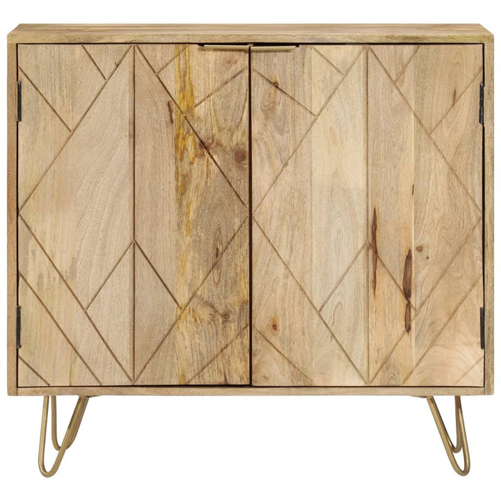 skænk 80x30x75 cm massivt mangotræ