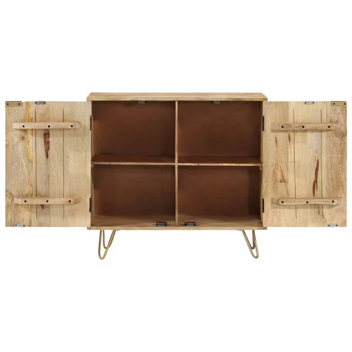 skænk 80x30x75 cm massivt mangotræ