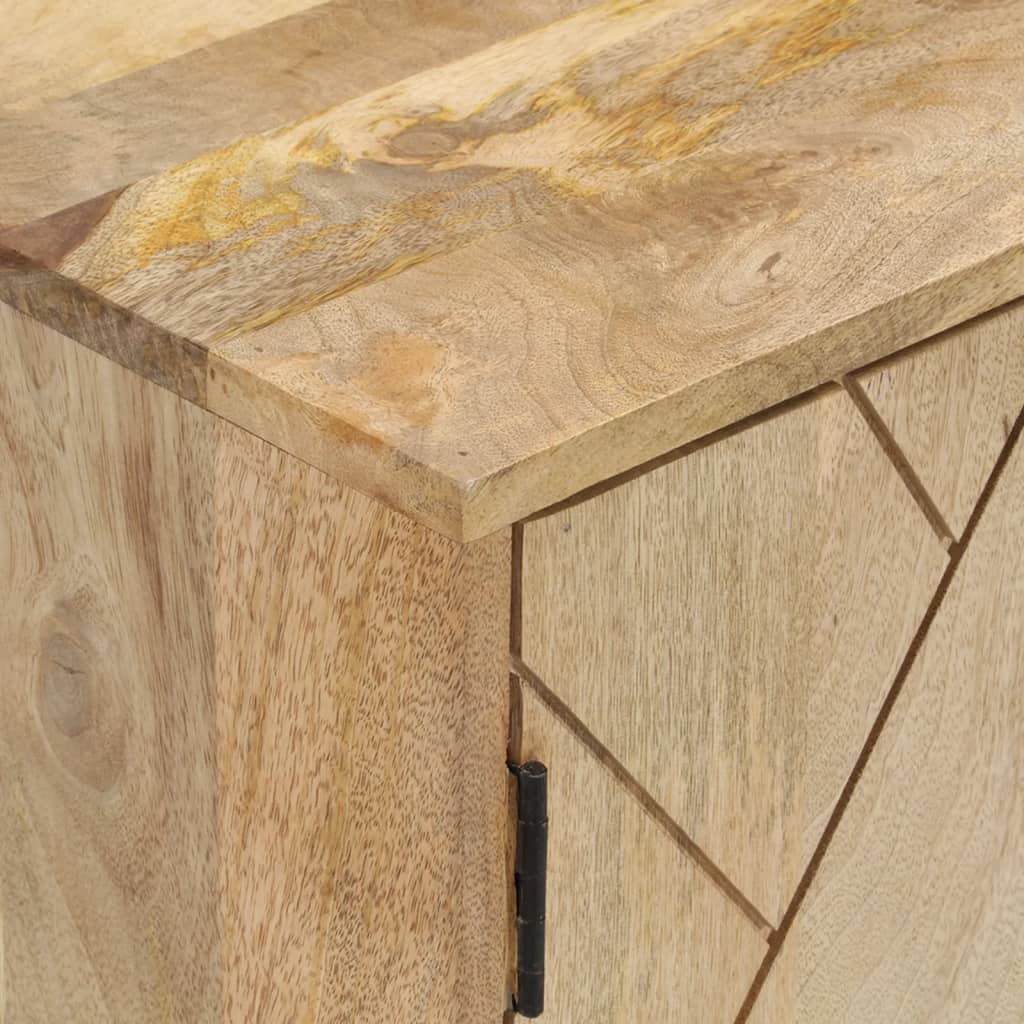 skænk 80x30x75 cm massivt mangotræ
