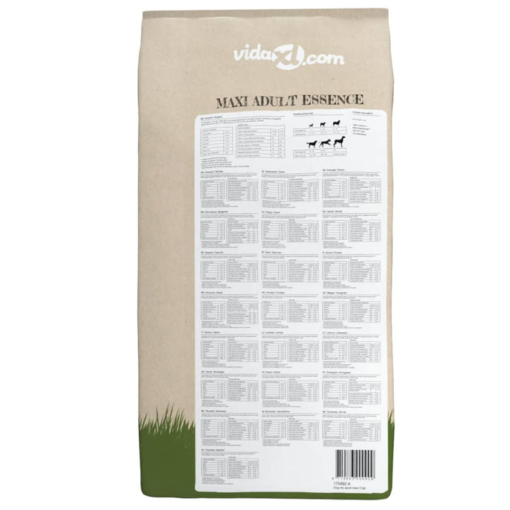 tørfoder til hunde 2 stk. Maxi Adult Essence Beef&Chicken 30 kg