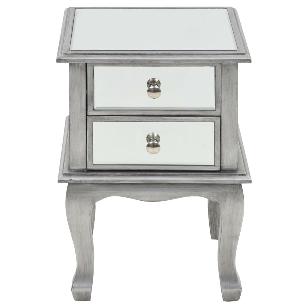 natbord med spejl MDF og glas 34,5 x 30 x 50 cm