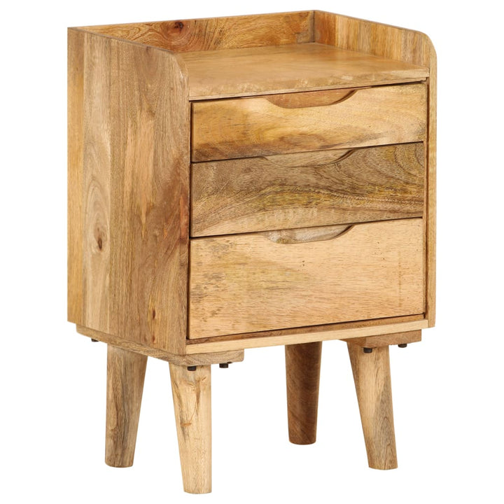 sengeskab massivt mangotræ 40 x 30 x 59,5 cm