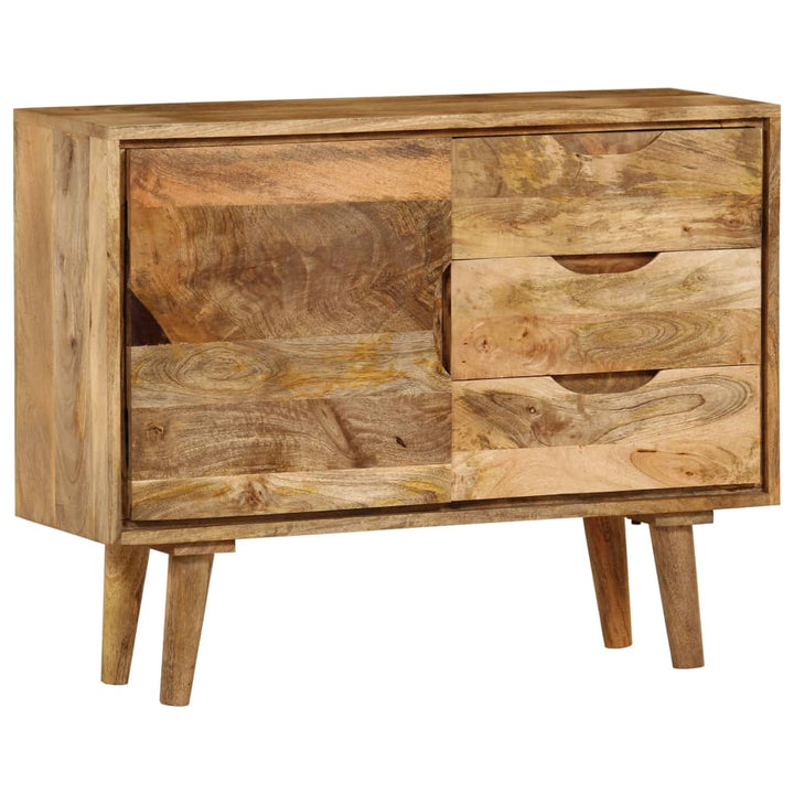 skænk 90x30x69 cm massivt mangotræ
